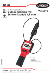 Vigor Equipment V7500/2 Operating Instructions Manual