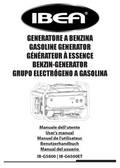 IBEA IB-G5800 User Manual