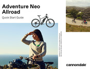 Cannondale Adventure Neo Allroad 2023 Quick Start Manual