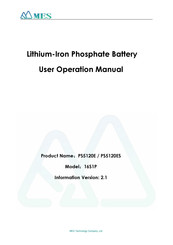 MES PS5120ES User's Operation Manual