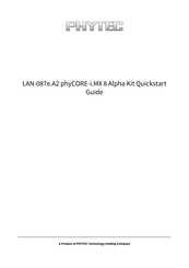 Phytec LAN-087e.A2 phyCORE-i.MX 8 Alpha Kit Quick Start Manual