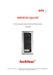 TECHFASS MREM 80 AgorGR-EM User Manual
