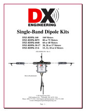 DX Engineering DXE-RDPK-8075 Manual