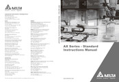 Delta Standard AX Series Instruction Manual