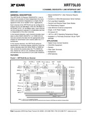 Exar XRT73L03 Manual