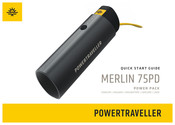 PowerTraveller MERLIN 75PD Quick Start Manual