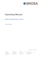 BROSA 0206 Operating Manual