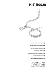 Olimpia splendid KIT B0620 Instructions For Assembly