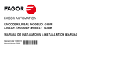 Fagor G3BM Installation Manual