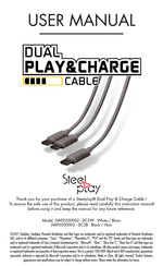 steelplay DUAL PLAY & CHARGE CABLE DC5W User Manual