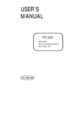 protech PC-580-M5 User Manual
