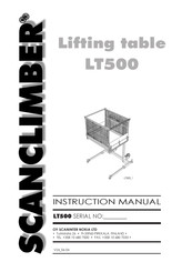 SCANCLIMBER LT500 Instruction Manual