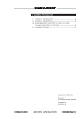 SCANCLIMBER SC1300 Quick Start Manual