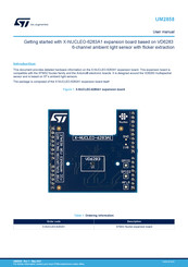 ST X-NUCLEO-6283A1 User Manual