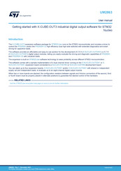 ST X-CUBE-OUT3 User Manual
