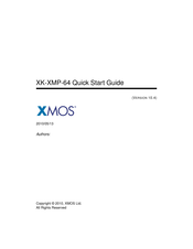 XMOS XK-XMP-64 Quick Start Manual