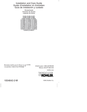 Kohler K-45417 Installation And Care Manual
