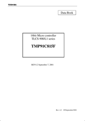 Toshiba TMP91C815F Data Book