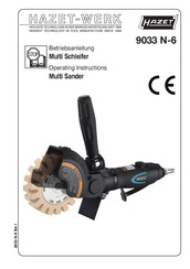 Hazet 9033 N-6 Operating Instructions Manual