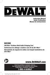 DeWalt DCE300M2-CA Instruction Manual