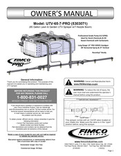 Fimco 5303071 Owner's Manual