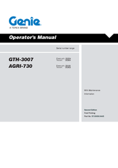 Terex Genie AGRI-730 Operator's Manual