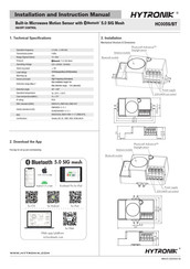 Hytronik HC005S/BT Installation And Instruction Manual