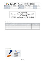 Schulz-Electronic Advice LCH1510 Series User Manual