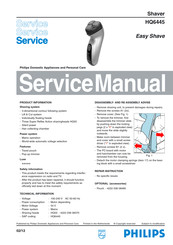 Philips HQ6445 Service Manual
