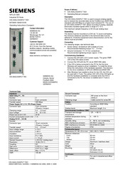 Siemens 6AT8000-1BA00-0XA0 Operating Instructions