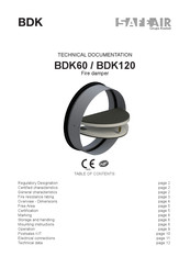 KOOLAIR SAFEAIR BDK60 Technical Documentation Manual