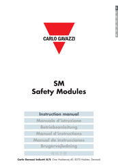 CARLO GAVAZZI SMSA31 Instruction Manual