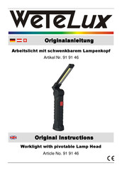 Wetelux 04040746292617 Manual