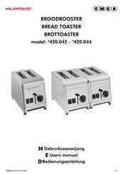 Milantoast 420.042 Series User Manual
