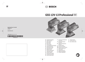 Bosch Professional GSS 12V-13 Original Instructions Manual