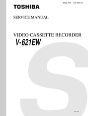 Toshiba V-621EW Service Manual