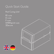 Rapid Shape 3Decure Quick Start Manual