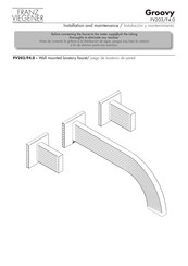 FRANZ VIEGENER Groovy FV203/F4.0 Installation And Maintenance Manual