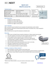 BeNext MoLiTe Quick Start Manual