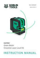 GOBLIN TOOLS CLX-PG22 Instruction Manual