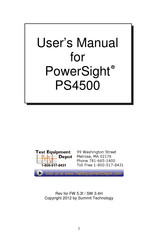 PowerSight PK4564 User Manual