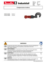 Desoutter Industrial Tools CP0341CUDEL Manual