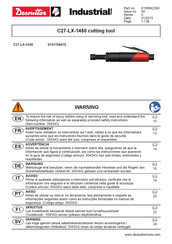 Desoutter Industrial Tools C27-LX-1450 Manual