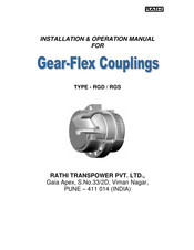 RATHI Gear-Flex RGS Installation & Operation Manual
