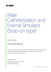KOKEN LM-109MA Instruction Manual