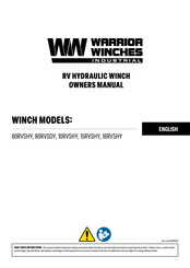 Warrior Winches 80RVSHY Owner's Manual