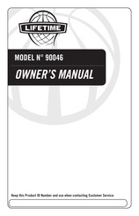 Lifetime 90046 Owner's Manual