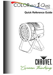 Chauvet COLOR ADO 1-Quad TOUR Quick Reference Manual
