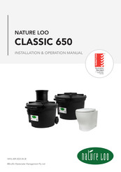 NATURE LOO CLASSIC 650 Installation & Operation Manual