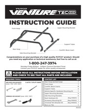 Putco Venture TEC Rack Instruction Manual